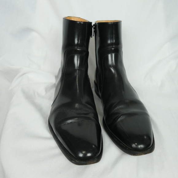 Maison Margiela men’s lether zip ankle boot. Size 43. US 9.5 / 10 - Picture 9 of 14